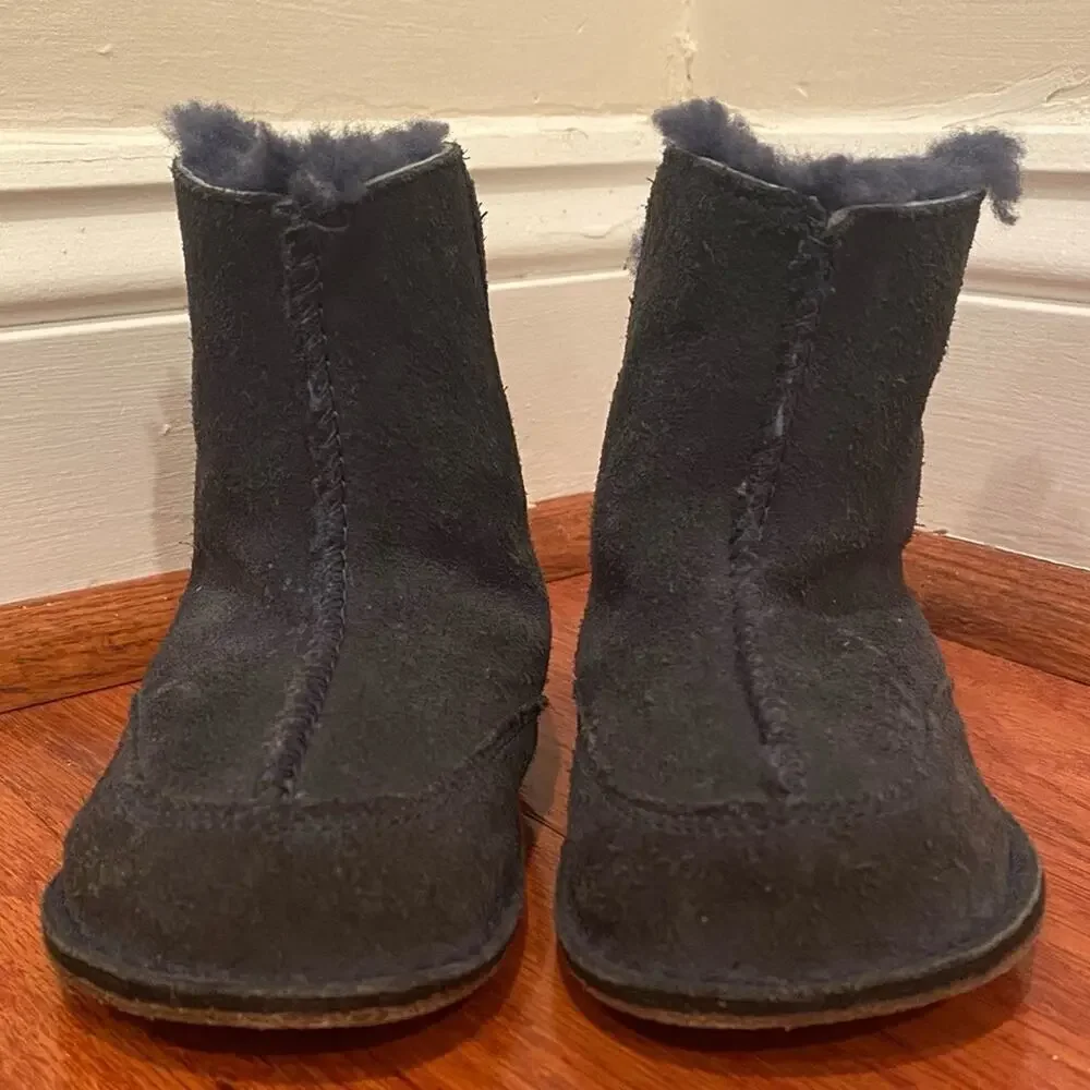 Baby UGGS sz L Navy Blue Baby Uggs size Large Dark Blue Uggs Baby Shoes
